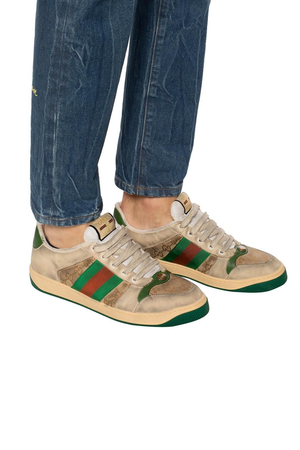 Gucci Screener Butter Leather – Green
