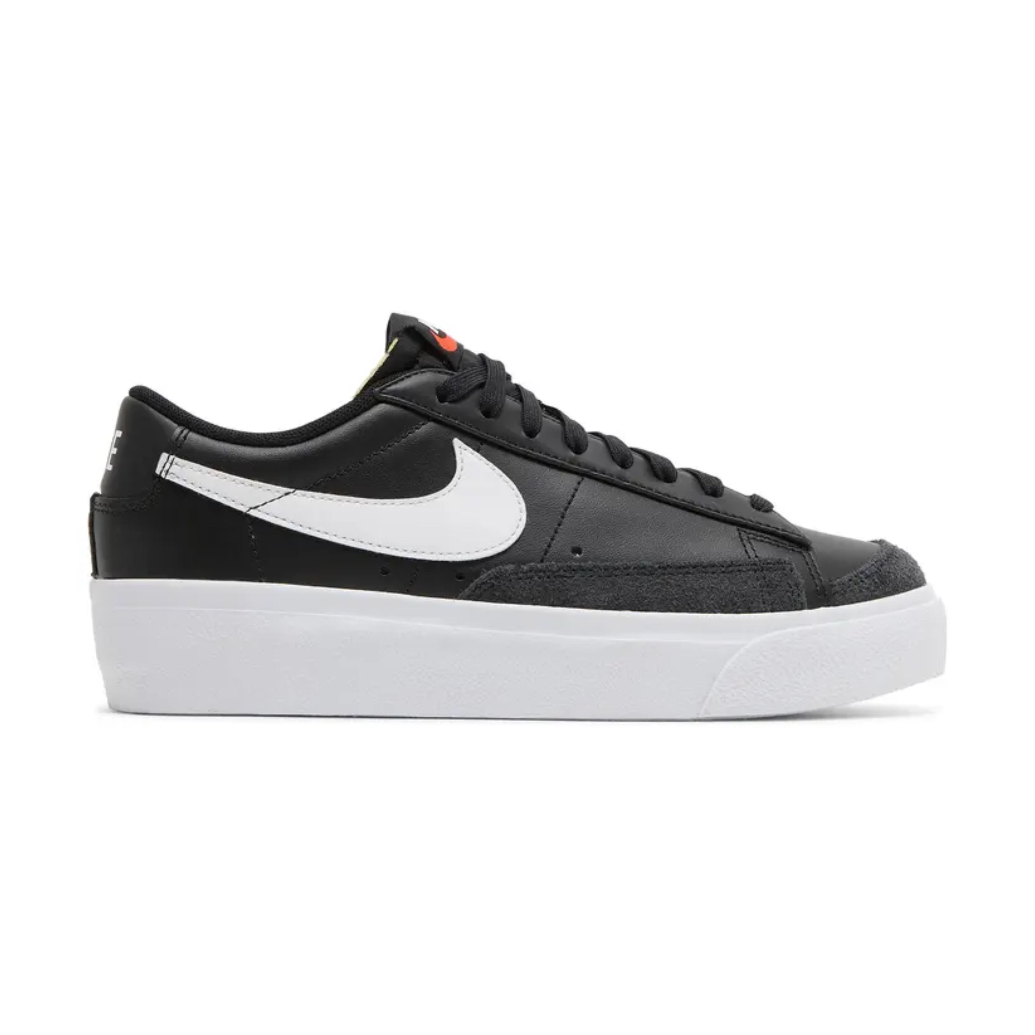 Nike Wmns Blazer Low Platform 'Black White'