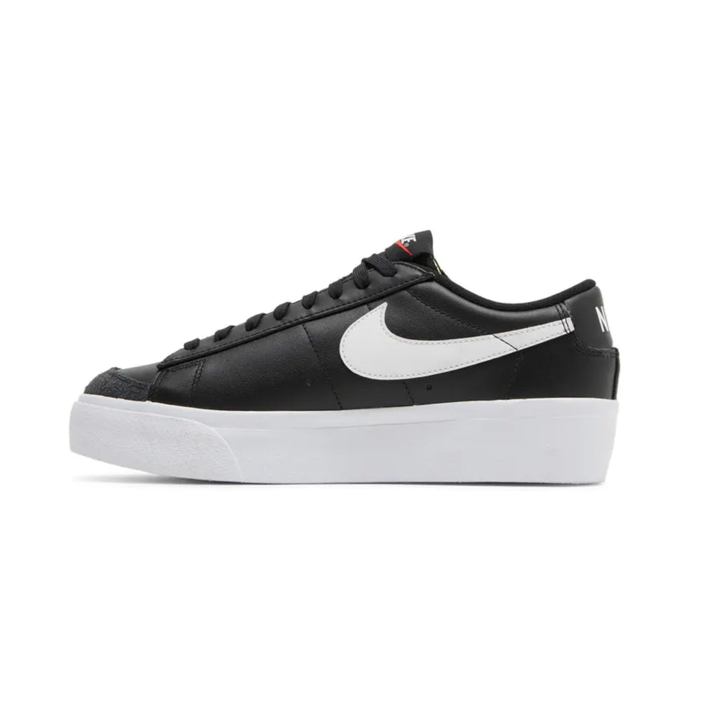 Nike Wmns Blazer Low Platform 'Black White'