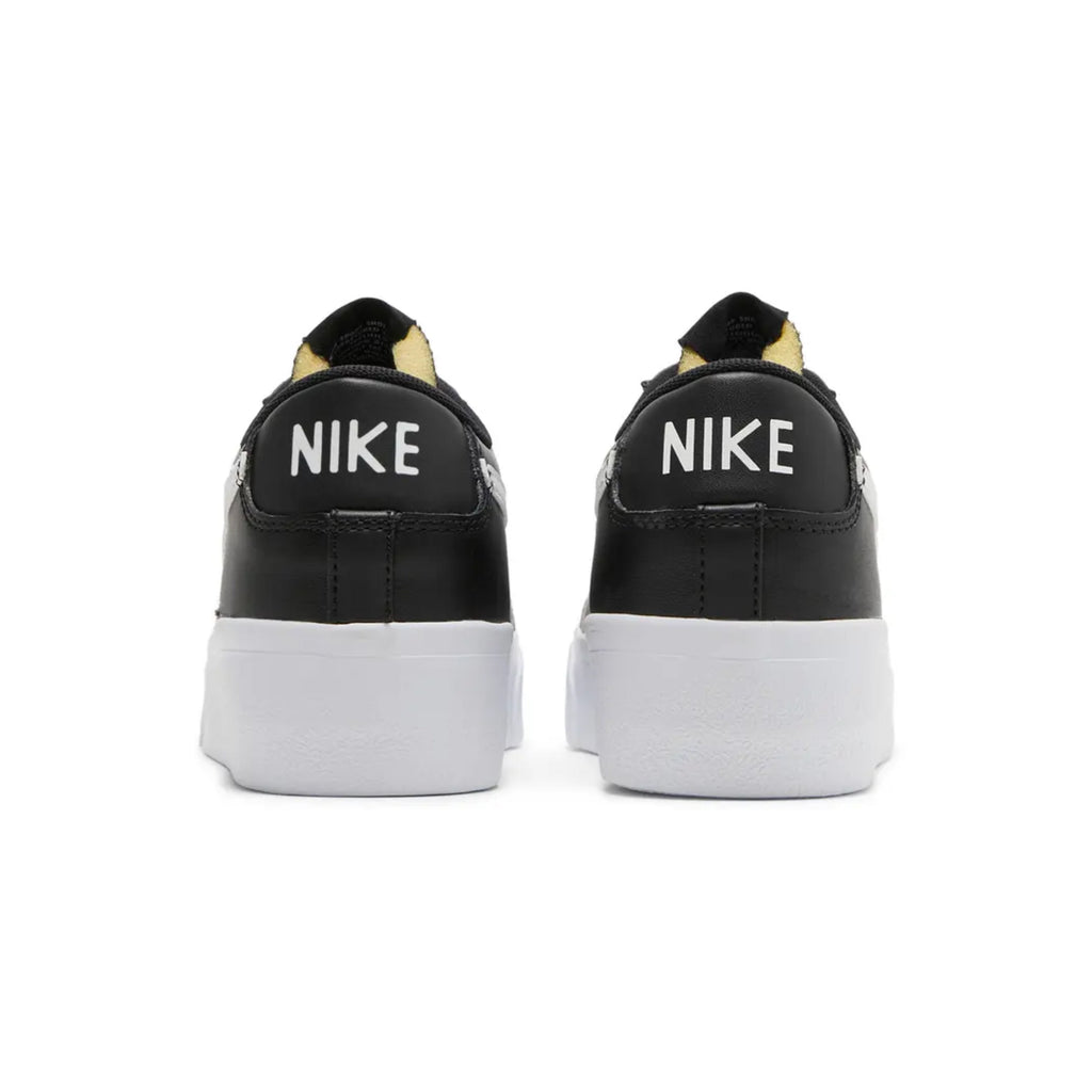 Nike Wmns Blazer Low Platform 'Black White'