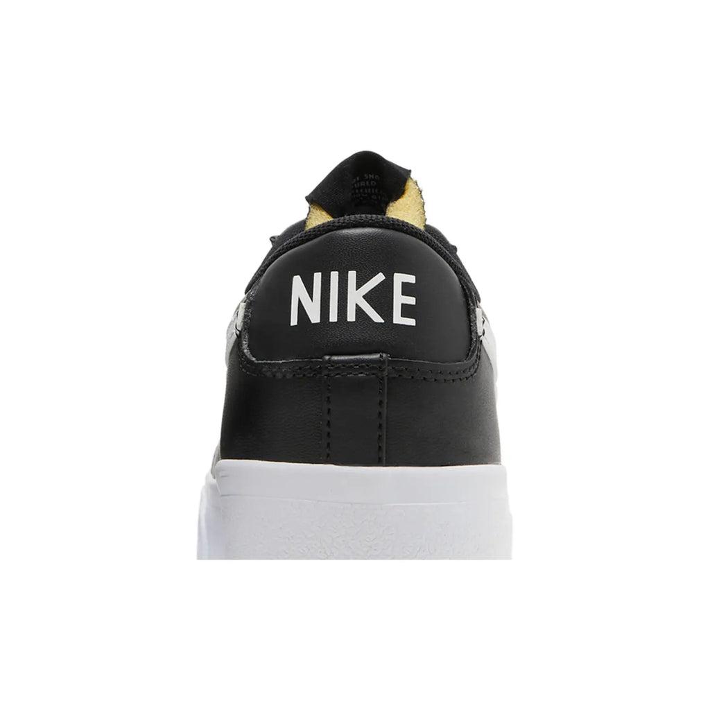 Nike Wmns Blazer Low Platform 'Black White'