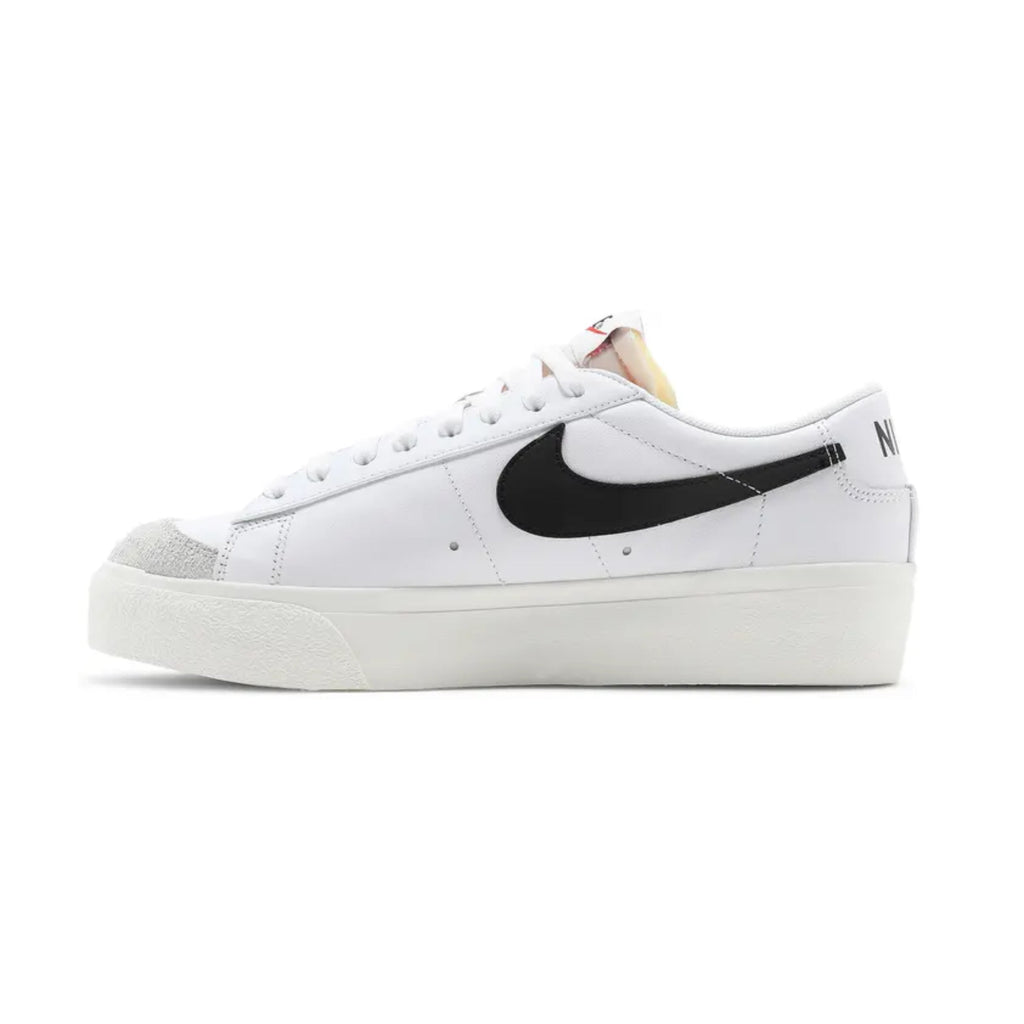 Nike Wmns Blazer Low Platform 'White Black'