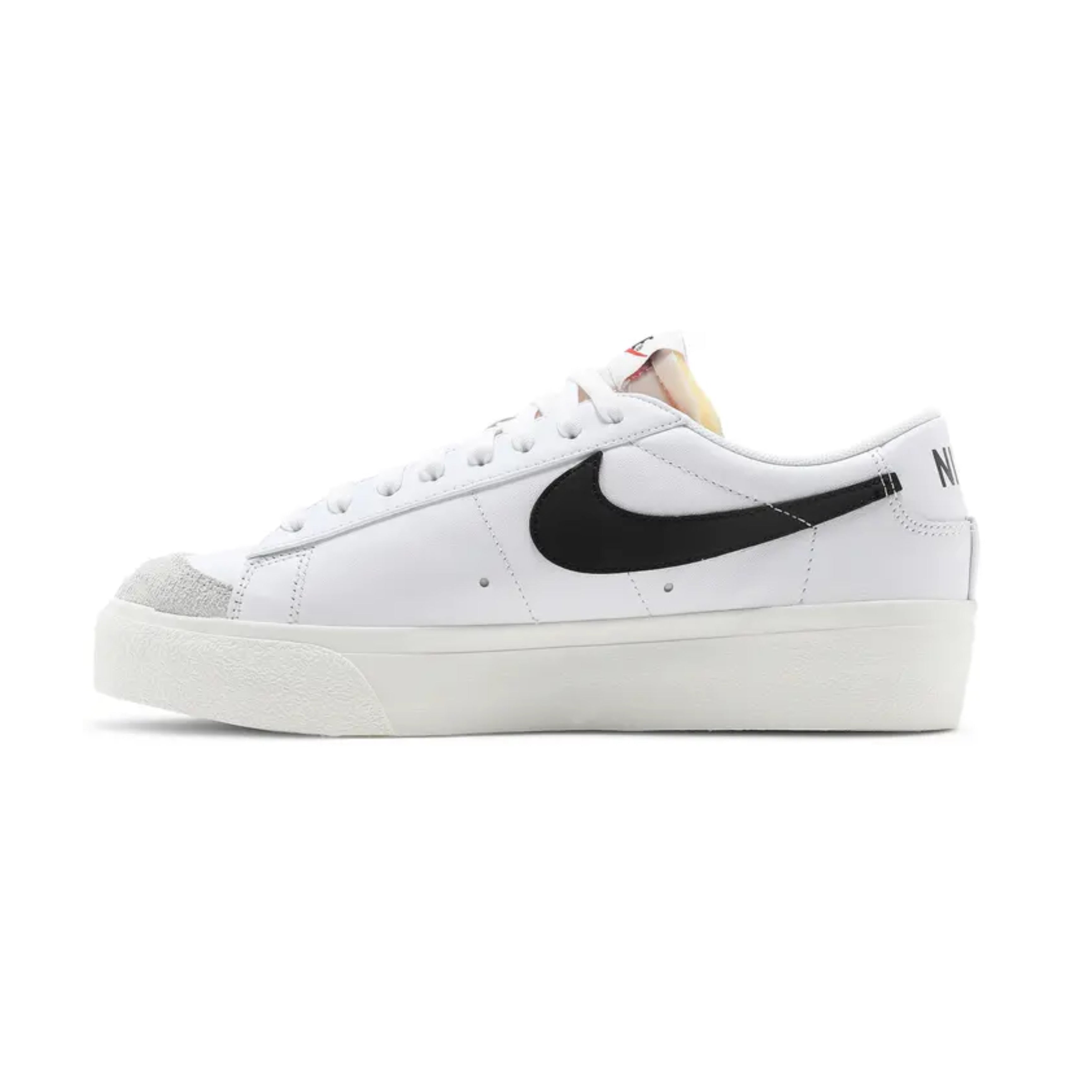 Nike Wmns Blazer Low Platform 'White Black'