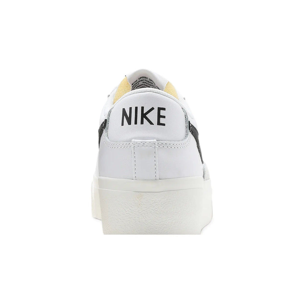 Nike Wmns Blazer Low Platform 'White Black'