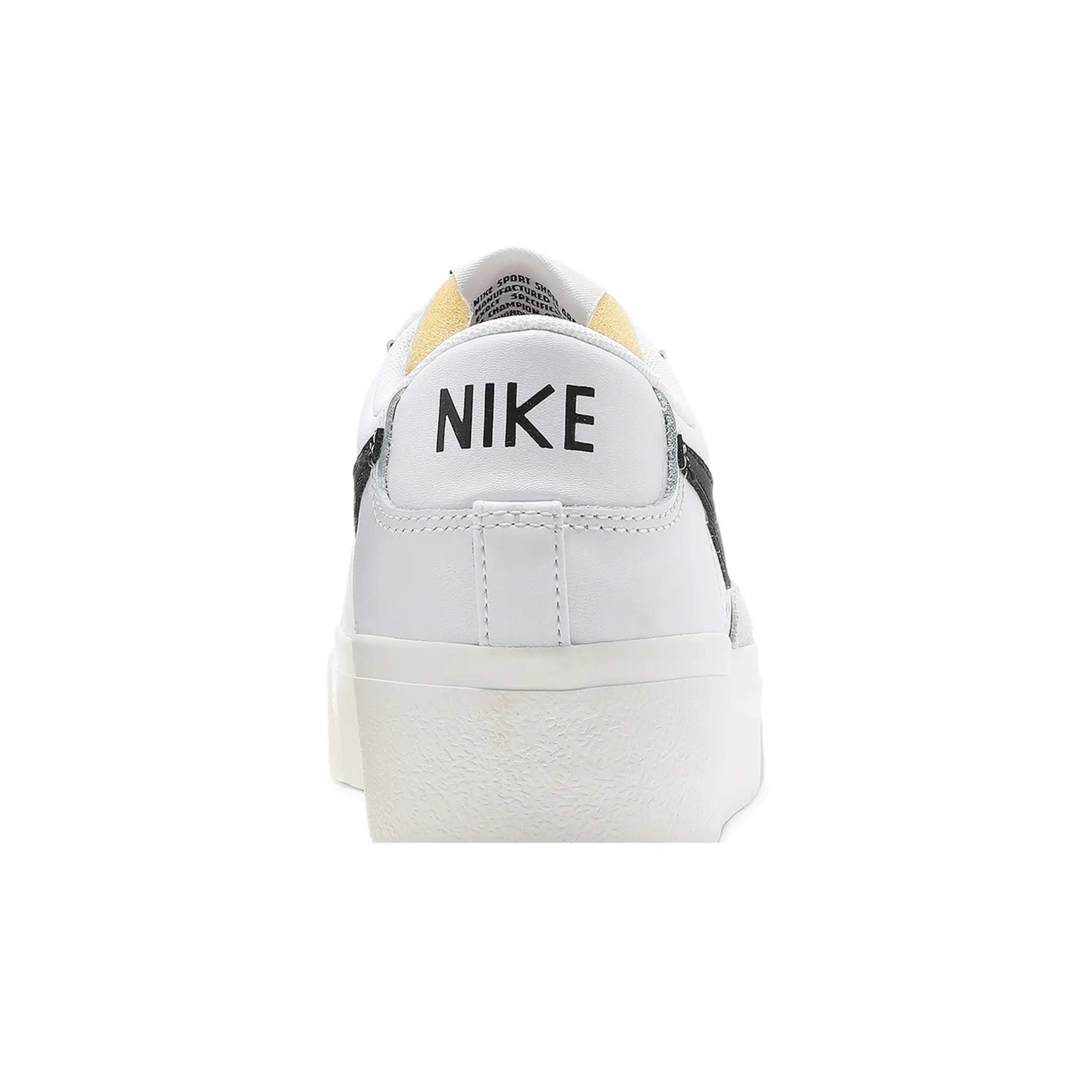 Nike Wmns Blazer Low Platform 'White Black'