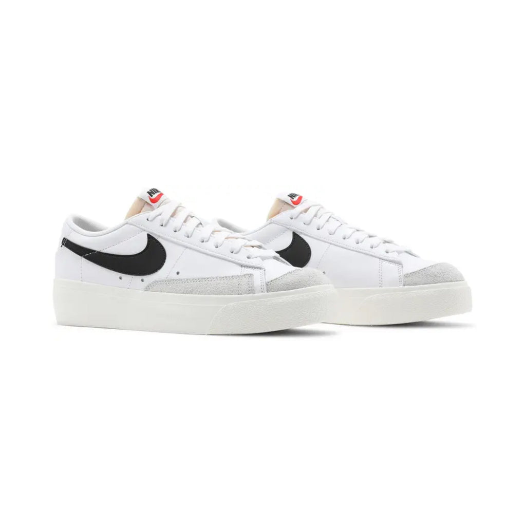 Nike Wmns Blazer Low Platform 'White Black'