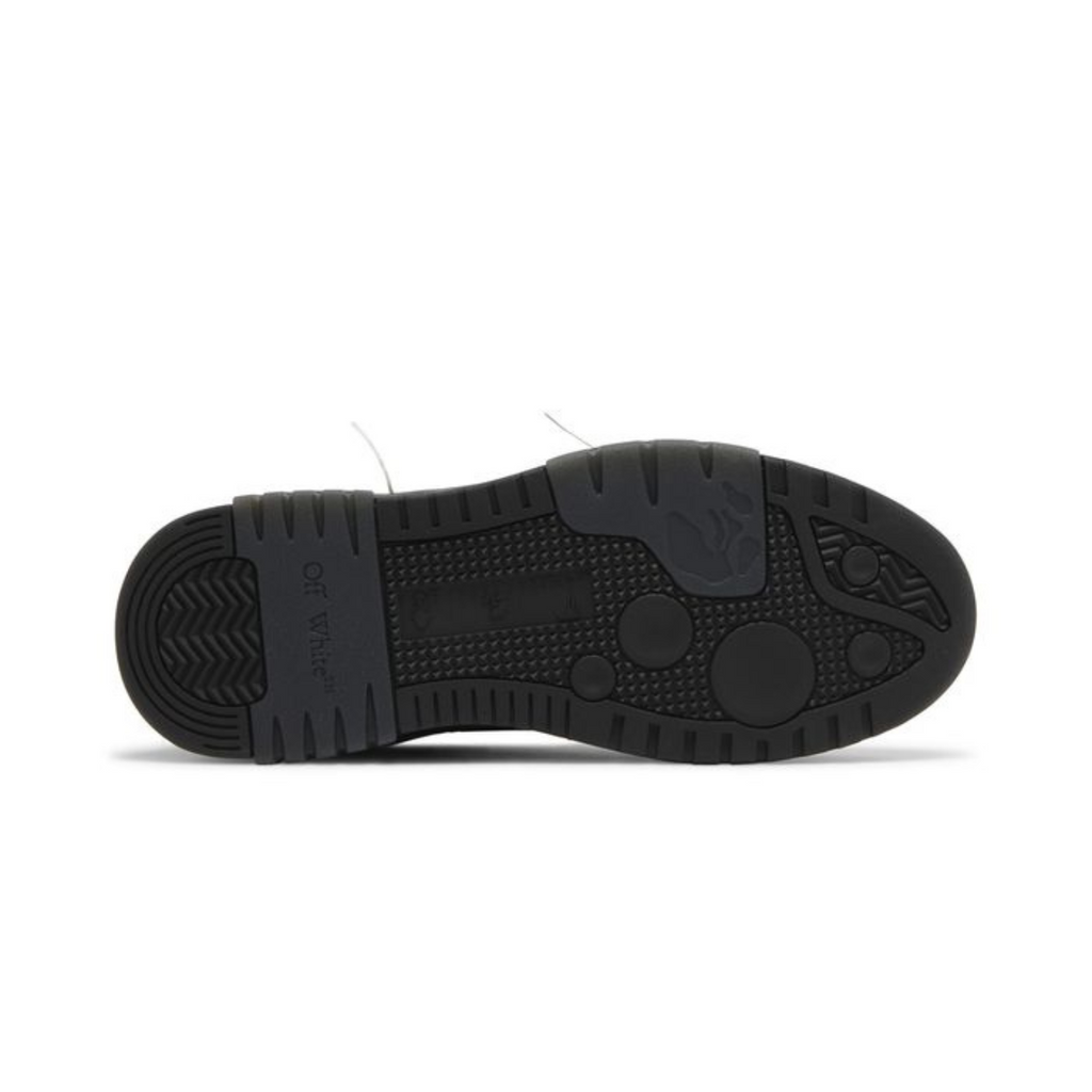 OFF-WHITE Out Of Office OOO low Tops Sartorial Stitching Black