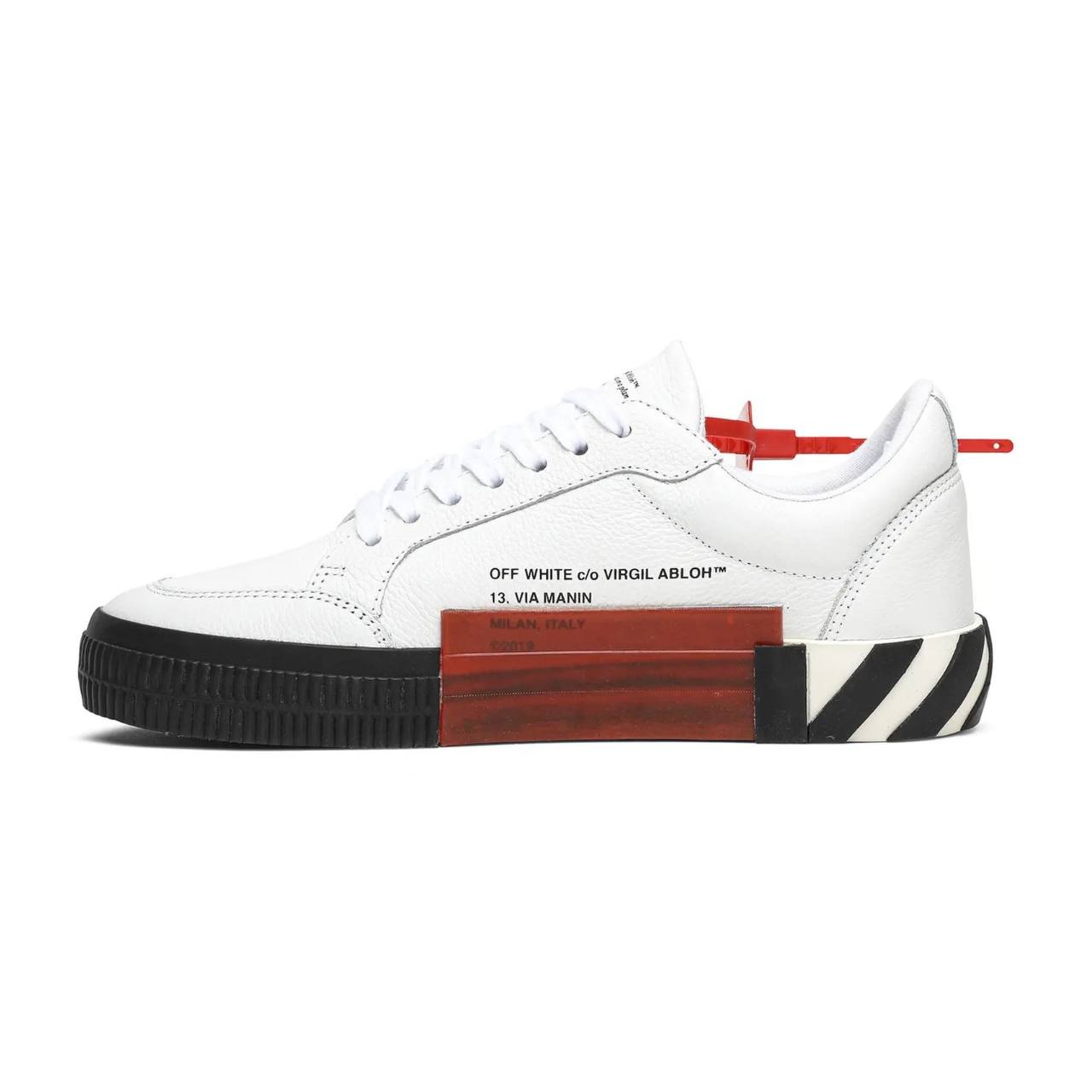 Off-White Vulcanized Low 'White Black