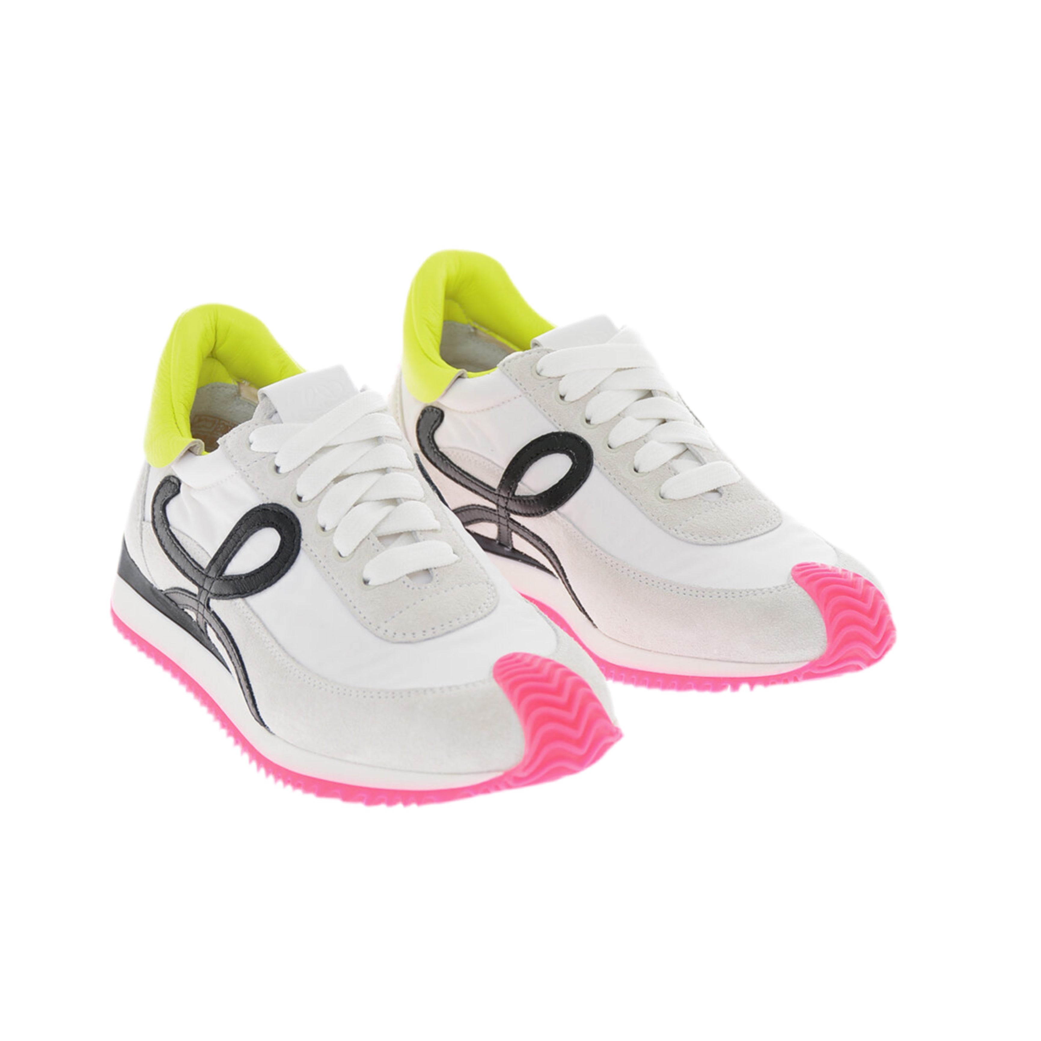 LOEWE NYLON SUEDE FLOW RUNNER SNEAKERS