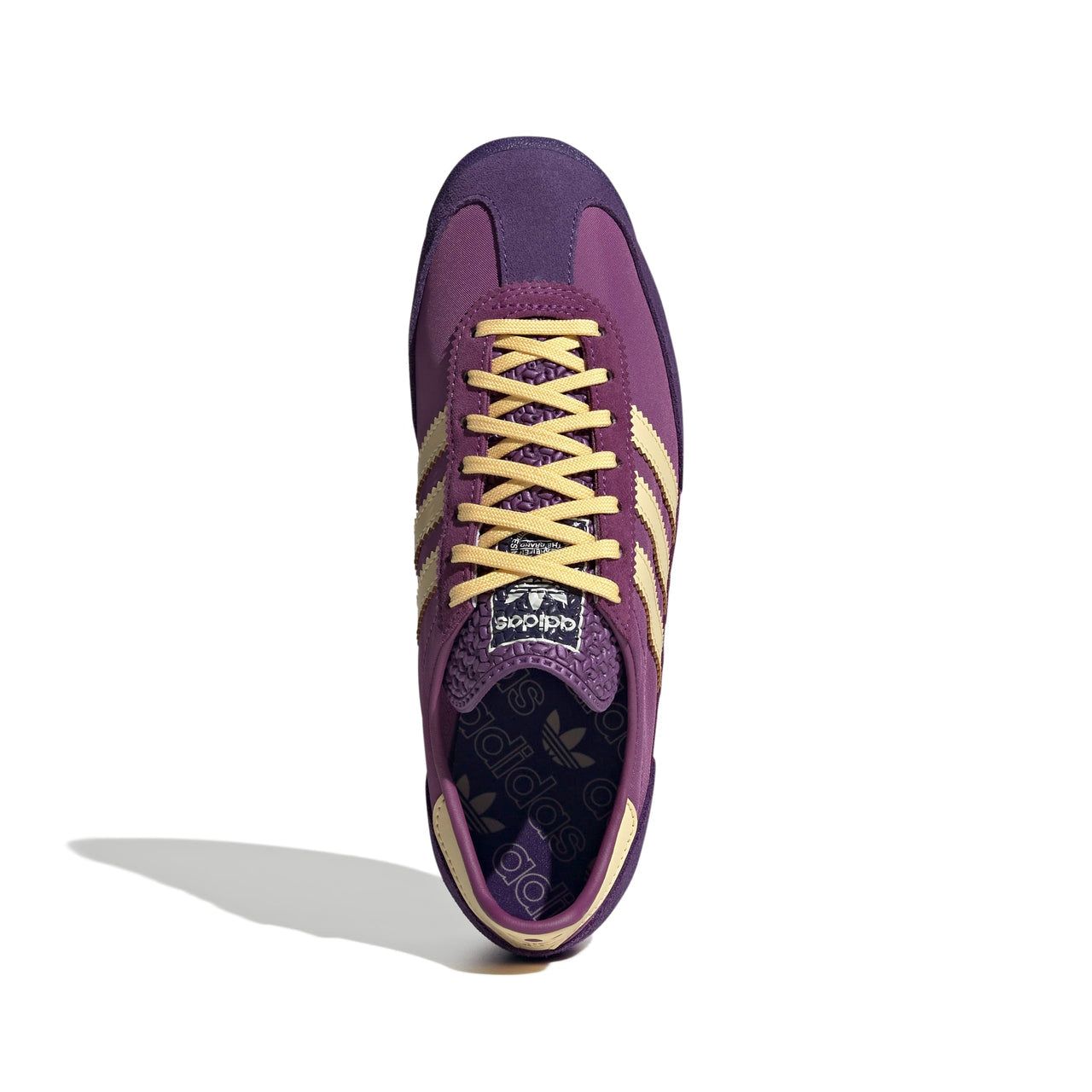 Adidas SL 72 purple cream yellow