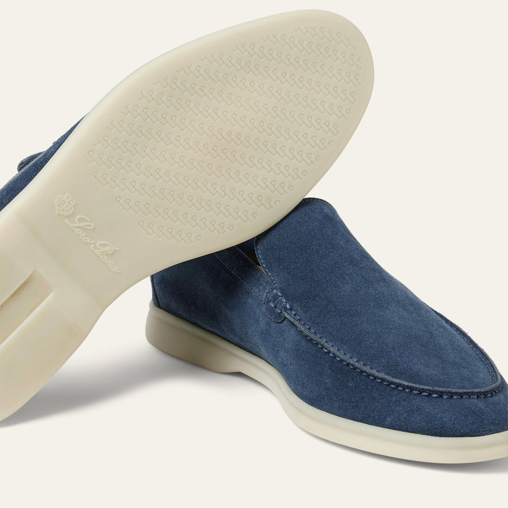 Loro Piana Summer Walk Loafer Black Figs (W1CQ)