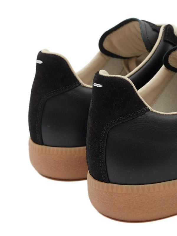 Maison Margiela - Replica leather and suede sneakers