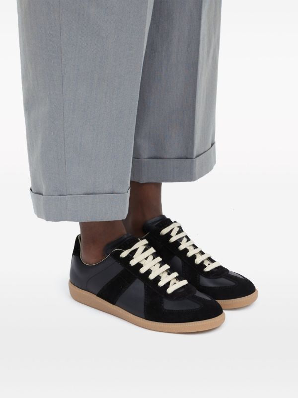 Maison Margiela - Replica leather and suede sneakers