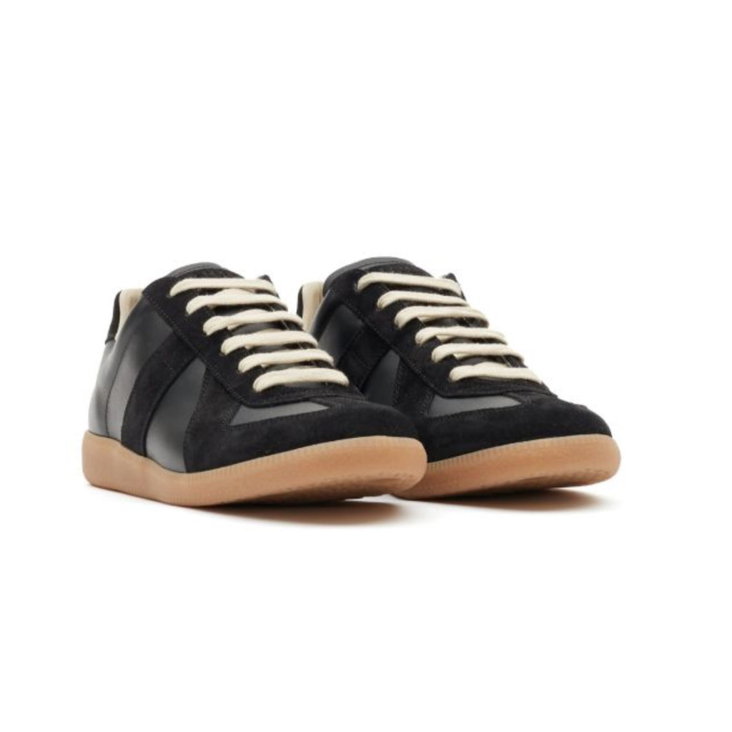 Maison Margiela - Replica leather and suede sneakers