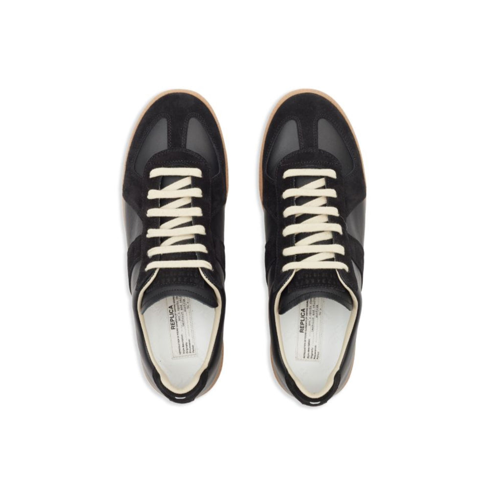 Maison Margiela - Replica leather and suede sneakers